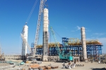 Installation of Badr Shargh Petrochemical towers